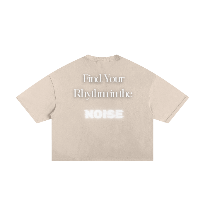 The Noise - Classic Frayed Boxy Tee
