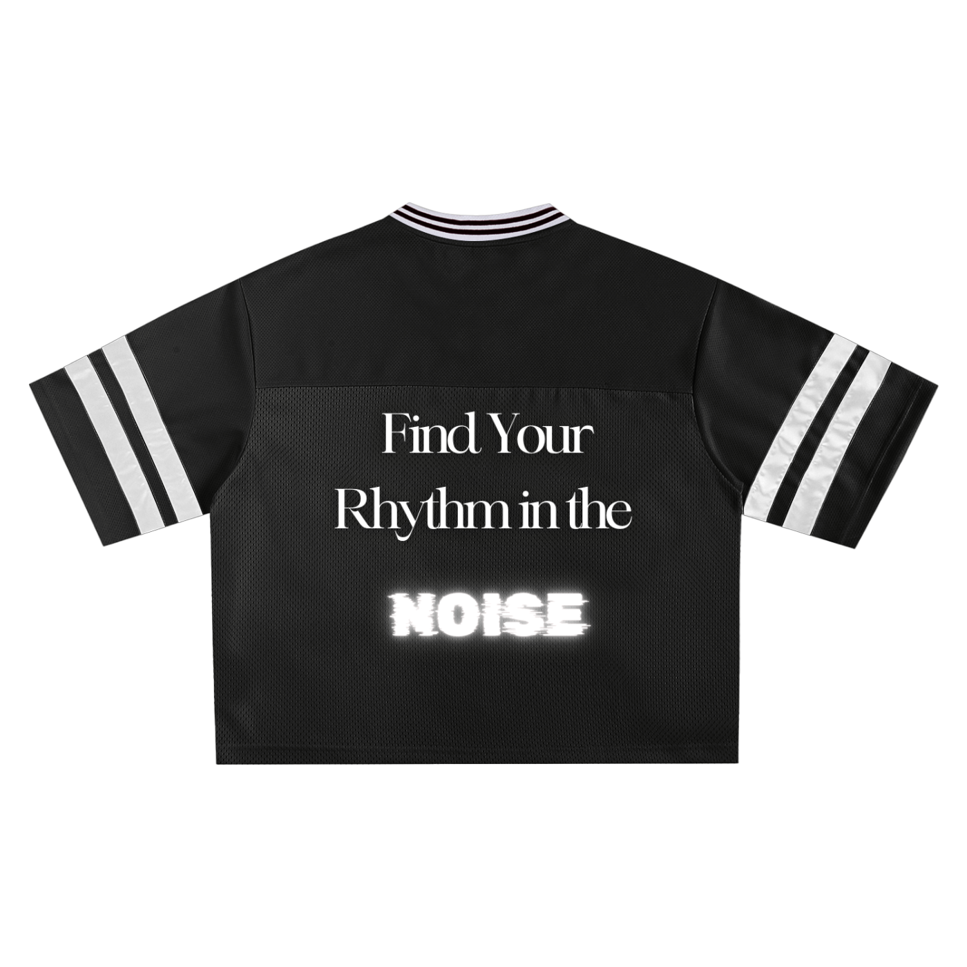 The NOISE - Taped Mesh Boxy T-shirt