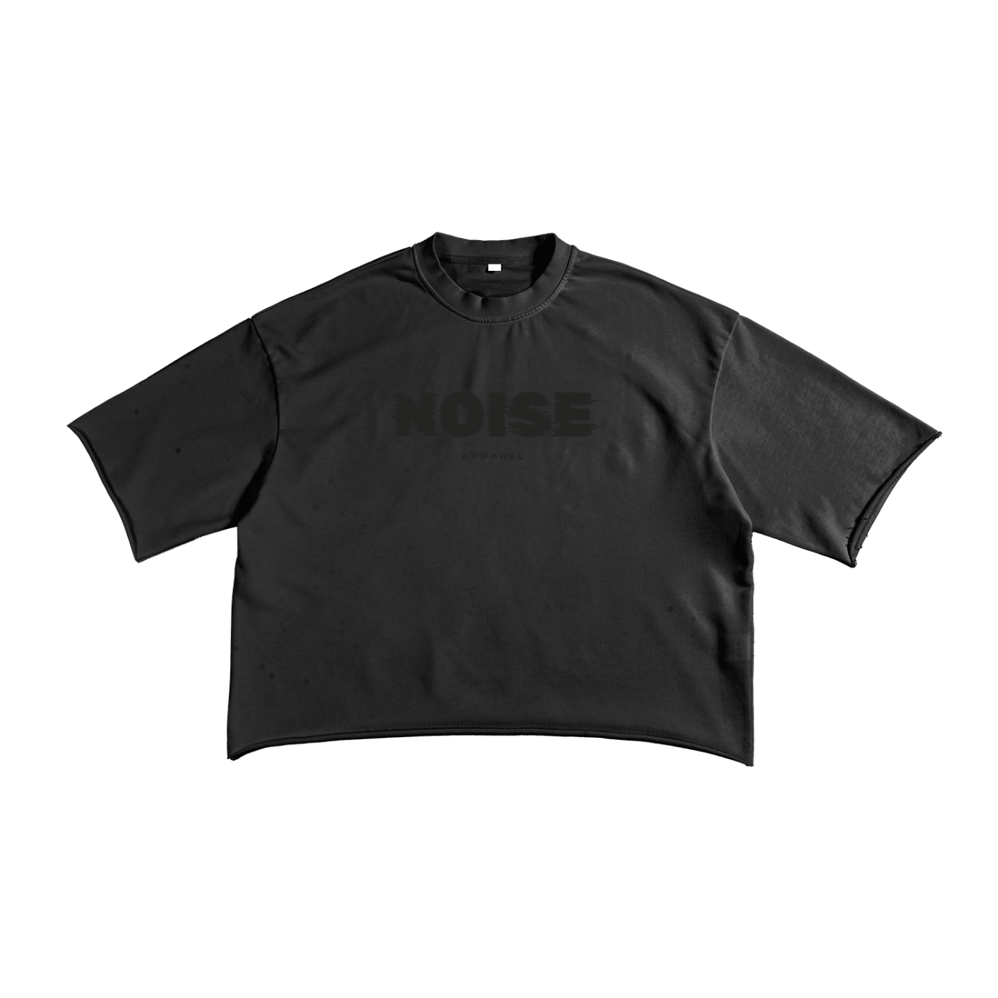 French Terry Raw Edge T-shirt